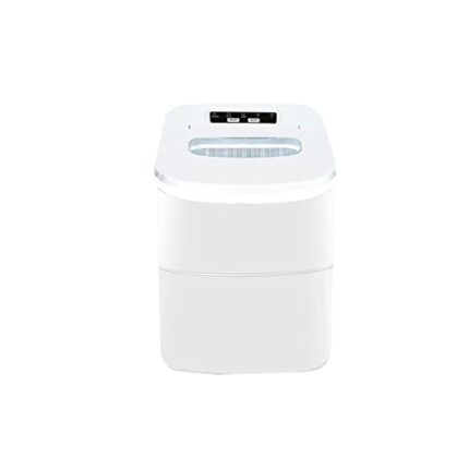 RJJ Small Household Ice Maker Literary Fresh White Dormitory Mini 15kg Ice Cube Maker