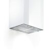 Bosch Serie 4 DHL555BLGB Canopy Cooker Hood, 53 cm, with Intensive Speed Setting, Silver metallic