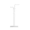 WALNUT Coat and Hat Rack Floor To Floor Household Gold Hanger Bedroom Simple Storage Clothes Shelving Metal Shelf (Color : A, Size : Light Grey)