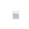 AC Design Furniture Shelf, Wood, White, 58 x 39 x 18 cm