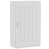 Bath Vida Priano Bathroom Cabinet Single Wall Mounted Storage Cupboard Shelf, White