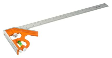 Bahco CS400 400mm Combination Square, Orange