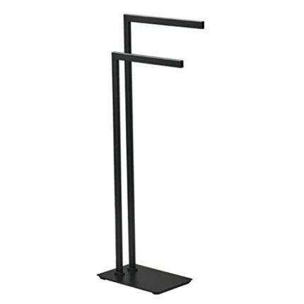 QUANJJ Copper Floor Type Towel Bar Bathroom Bathtub Towel Rack Rotating Bathroom Towel Bar Towel Hanger Coat Hanger