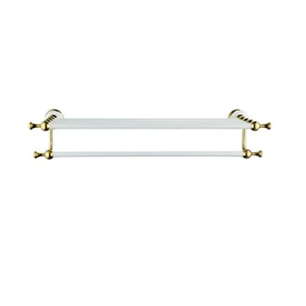 HIGOH Towel Racks,Bathroom Towel Rack Wall Mounted Towel Holder,Bathroom Accessories,Jade Towel Rack/Bar,Towel Holder, Baking Bath Hardware