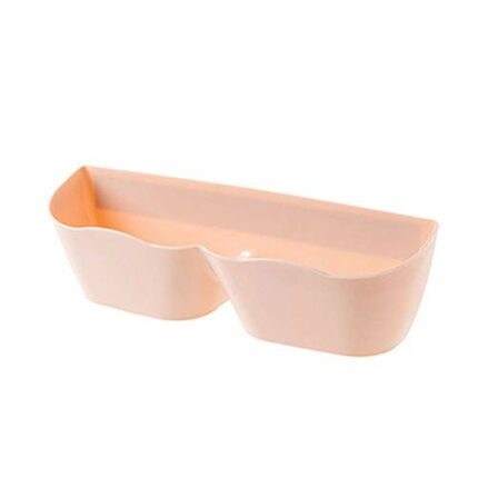 EYHLKM Wall Mount Slippers Hanging Shelf Holder Storage Rack Foldable Shoes Rack Double-layer Slippers Storage Organizer (Color : A)