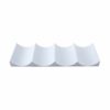 Wine Rack - European Style Plastic Wine Bottle Holder Stand Display Stacking Mat for Kitchen Fridge Countertops(Milky White)