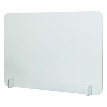 TOYANDONA Acrylic Desk Panel Office Divider Partition Tabletop Privacy Panel Acrylic Privacy Board for Student Offices Classrooms 50cmx30cm