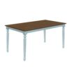 DINGZZ 6 Piece Wooden Kitchen Dining Table Set With 1 Bench And 4 Upholstered Chairs, Light Green