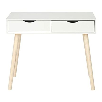 HDDFG Household Wood Computer Desk Writing Table Study Desk Bedside Table Dressing Office Home Bedroom Furniture