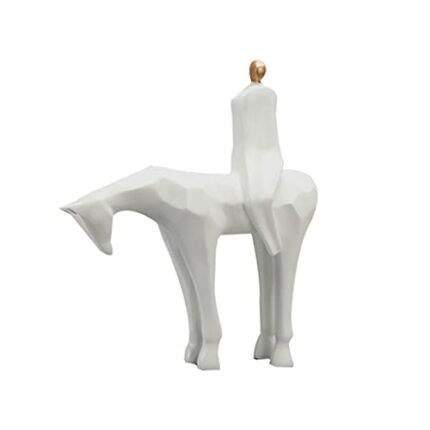 EYHLKM Series Creative Wrangler Sculpture Art Resin Handicraft Decoration Wine Cabinet Home Living Room Porch Decoration