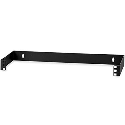 StarTech.com 1U Hinged Wall Mount Patch Panel Bracket - 4 inch Deep - 19" Patch Panel Swing Rack for Shallow Network Equipment- 17lbs (WALLMOUNTH