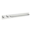VERDDE Self-Adhesive Brushed Finish Stainless Steel Towel Bar Rack with Hook Bathroom Hand Bath Towel Holder Storage Organizer/D