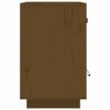 Bedside Cabinet Honey Brown 40x34x55 cm Solid Wood Pine