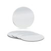 Better crafts Round Mirror Tiles for Glass Mirror Centerpiece or Crafts - Wall Mirror Decor (1, 9-Inch)