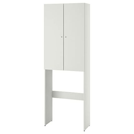 Ikea NYSJÖN cabinet for washing machine, 65x190 cm, white