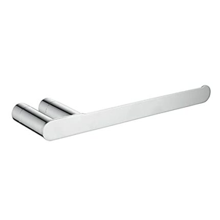 HIGOH Towel Racks, Towel Rail for Bathroom,Stainless Steel Single Hand Hand Towel Holder,Polished Bath Holders for Towel,Wall Mounted Towel Bar F