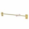 Towel Rail No Drilling, Guest Towel Rack Self-Adhesive, Brushed Stainless Steel Towel Rail Wall Mounted, Bathroom Towel Rail Extendable 15.75-29.