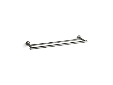 Kohler 14375-TT Purist Double Towel BAR, Vibrant Titanium