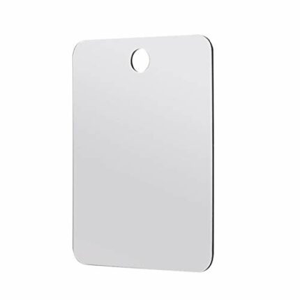 QOONESTL Portable Shower Makeup Mirror, Fogless Shaving Mirror with Removable Suction Cup, Dressing Table Mirror for Shaving Applying & Removing