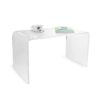 Clear Acrylic Perspex Plastic Coffee Table Living Room Hygienic Easy Clean