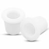 2Pcs Table Umbrella Hole Ring Plug, Outdoor Pool Umbrella Sleeve Stabilizer Cone Wedge, Silicone Umbrella Table Ring Hole Insert for 2-2.5 Inch T