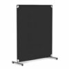 Steel-AID Room Divider | Freestanding Office Wall Partition with Blackout Screen, Restaurant, School, Church, Classroom, Dorm Room, Kids Room, Fr