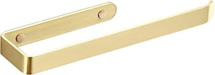 Towel Bar Towel Rail Brushed Gold bathroom towel rack Wall Mounted Space Aluminum Towel Holder Storage Rack for Bathroom, Kitchen, Toilet