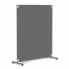 Steel-AID Room Divider | Freestanding Office Wall Partition with Blackout Screen, Restaurant, School, Church, Classroom, Dorm Room, Kids Room, Fr
