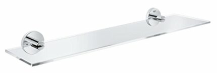 GROHE 40799DC1 Essentials Shelf, Super Steel, 530 mm