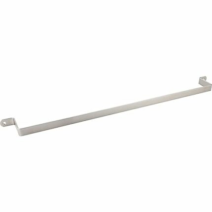 Technik Team Brimo LA Bathroom Towel Rail 625 mm, Width 645 mm - Towel Rail for Wall - Towel Holder, Brushed Stainless Steel