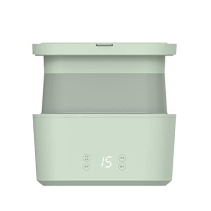 DSFEOIGY Mini Washing Machine Home Folding Underwear Socks Washer Portable (Color : Green, Shape : Specialized version)