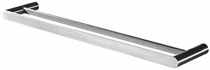 KNOXC Towel Racks,Towel Bar Double Towel Bar Wall Mounted Round Base Towel Rail Brushed Finish for Bathroom or Kitchen Towel Rack