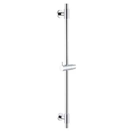 KES Shower Riser Rail with Adjustable Shower Head Holder, Wall Mounted Shower Slider Rail Stainless Steel Polished Finish 78CM, F209S78-PS