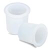 AIEX 2 Pcs Table Umbrella Hole Rings, Silicone Patio Table Umbrella Hole Plug, Soft Terrace Table Umbrella Wedge for Coffee Shop Milk Tea Shop Co