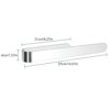 Towel Rail Self Adhesive 37CM, JiGiU Stainless Steel Bathroom Towel Bar Wall Mounted Towel Rack Storage Organizer ,Hand Towel Holder for Bathroom