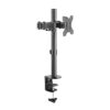Newstar FPMA-D550BLACK Full Motion Desk Mount (clamp & grommet) for 10-30" Monitor Screen, Height Adjustable - Black