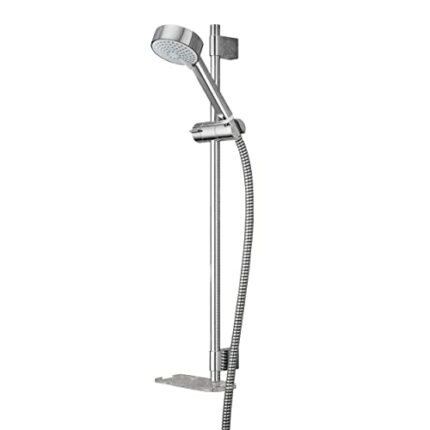 Mira Showers Beat Fittings Kit with Shower Head & 1.25M Shower Hose Chrome 2.1703.016