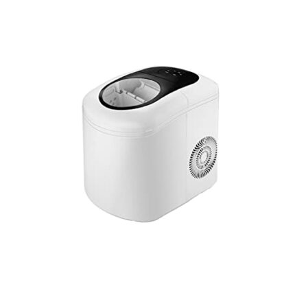 RJJ Ice Maker Commercial 18kg Small Dormitory Student Mini Automatic Household Round Ice Quick Maker