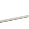 Bathroom Single Towel Bar,Bath Shower Towel Holder Shower Wall-Mounted Towel Bar Baking White Towel Rack Tower Hanger