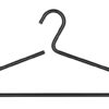 WENKO Aluminum Lux Clothes Hanger, Aluminium, Silver matt, 0.8 x 42 x 19 cm