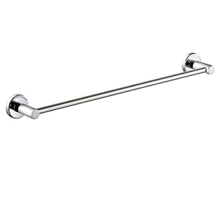 HIGOH Towel Rack Large Size Single Towel Storage Rack Towel Bars,Wall Mounted Towel Rod,Stainless Steel Polished Finish,For Bathroom Hardware,Kit