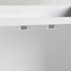 COLLECTIVE HOME - Storage Cabinet, Mini Countertop Cabinet, Distressed Wood Organizer for Kitchen Living Room Bedroom Bathroom Office with Magnet