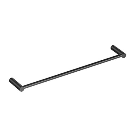 COSMIC - Single Towel Rail Bathroom | Matte Black Finish | Easy Installation with Screws | Measures 6.5 x 2 x 59.5 cm