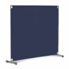 Steel-AID Room Divider | Freestanding Office Wall Partition with Blackout Screen, Restaurant, School, Church, Classroom, Dorm Room, Kids Room, Fr