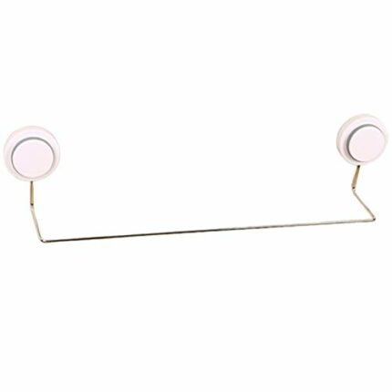 HIGOH Towel Rack Towel Holder Towel Bars Bath Towel Hook Rail Wall Mounted Sucker Kitchen Hanging Rod Long Stainless Steel Holder Towel Bar Bathr