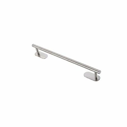 RSOCHS Stainless Steel Towel Rack, Self-adhesive Wall-hanging Towel Rack, Toilet Bathroom Balcony Storage Rack