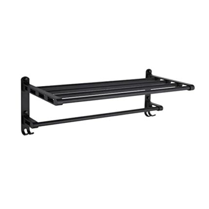 HIGOH Towel Racks, Bathroom Towel Rack Wall Mounted Towel Holder,Aluminum Bathroom Accessories Towel Rack,Towel Holder,Wall Mounted Towel Hanger
