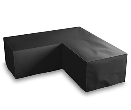 Bosmere Protector 6000 | L Shaped Sofa Cover 2.5m Square | L 250cm W 250cm H 78cm | 100% Waterproof, UV Protected, Heavy Duty 600D | 6 Year Guara