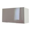 Berlioz Creations CH6HT Range hood under kitchen cabinet High Gloss Taupe 60 x 34 x 35 cm