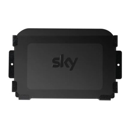 shinar Wall Mount for Sky Q Mini Box Steel Wall Mounting Bracket Space Saving & Easy No Signal Loss with Fixings Installation with heat managemen